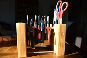 Râtelier à pince / Porte outils