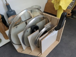 Range couvercles de casseroles