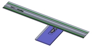Guide de coupe 90° rail de guidage Makita / Festool