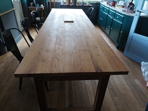Table en chêne