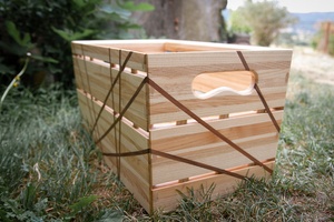 Caisse et lignes courbes