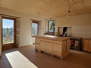 Cuisine en hêtre et peuplier