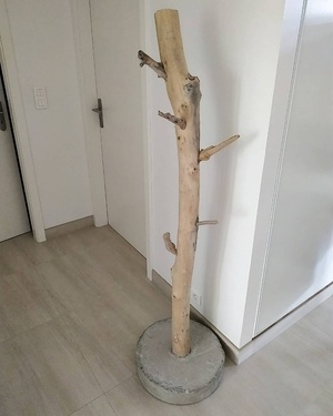 Porte manteau en bois flotté