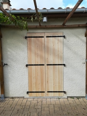 Volets portes fenetres