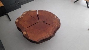 Table basse en chêne