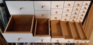 Rangement à tiroirs