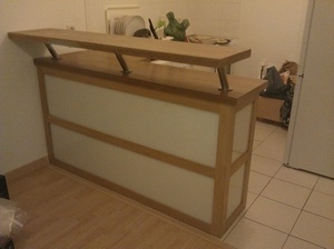 Meuble séparation cuisine ouverte