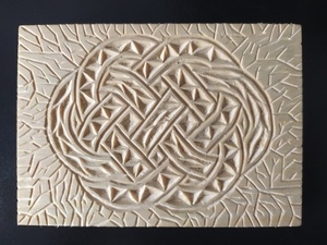 Nœud celtique en gravure