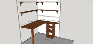 Le bureau de mon fils...