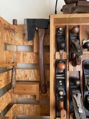 Restauration hache japonaise