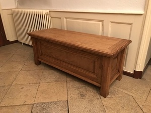 Coffre à chaussures banquette