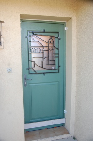 Porte d'entrée personnalisée