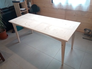 Ma première table