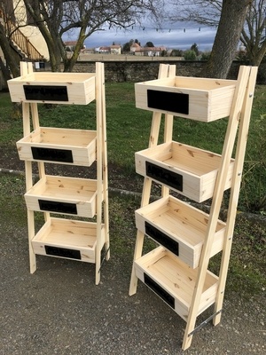 Présentoirs à légumes