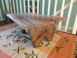 Table à café inspiration G. Nakashima