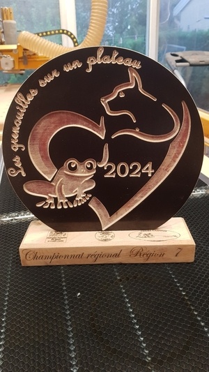 Trophées  canicross