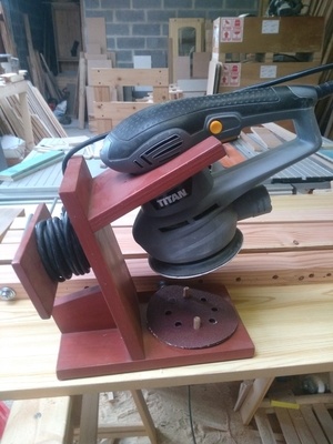 Support ponceuse excentrique