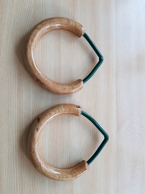 "Enrobage" d'anneaux de balançoire