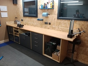 Établi d'atelier cycle