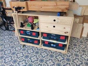 Meuble rangement atelier