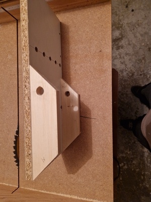 Gabarit pour assemblage de boîte