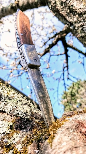 Mon couteau à pompe dorsale ou "lock-back" (Inspiration Thiers)