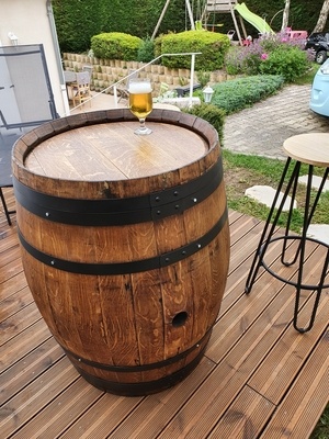 Tonneau de vigneron en table "apéro"