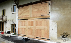 Réalisation d'une porte de grange