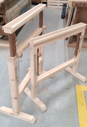 Tréteau d'atelier réglable