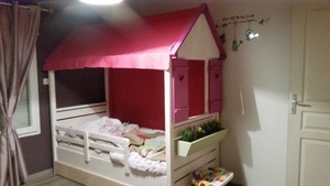 Lit cabane de ma fille