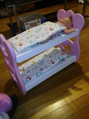 Lit superposé pour poupons