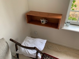 Bureau étagère pliable pour petit espace