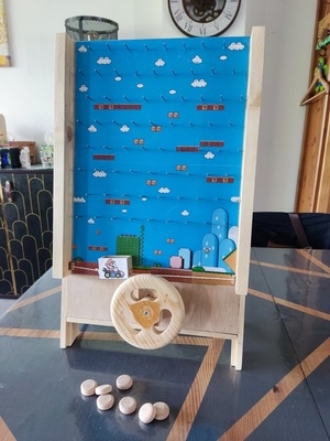 Borne d'arcade lowtech