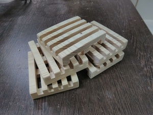 Porte-savons en bois de palettes