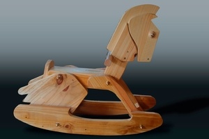 Youkoulélé, le cheval à bascule