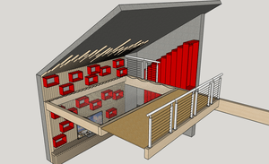 Bibliothèque et Passerelle