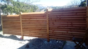 Palissade claustra douglas