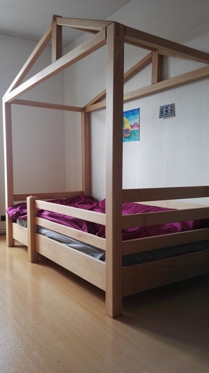 Lit cabane pour ma fille