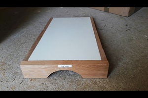 Tablette pour raboteuse