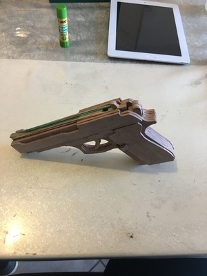 Pistolet à élastique