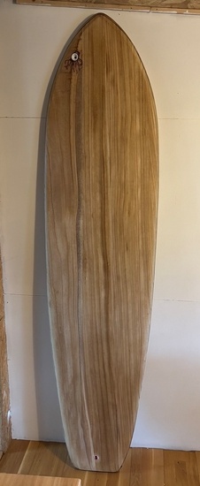 Surfboard Malibu 8'0" hollow paulownia