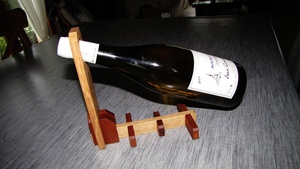 Support bouteille de vin
