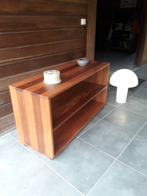 Meuble TV - Rangement sur roulette