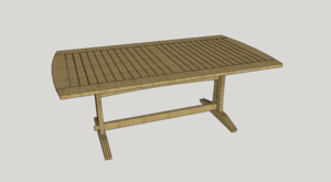 Table exterieure pour terasse