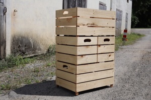 Caisses empilables, taille M & L