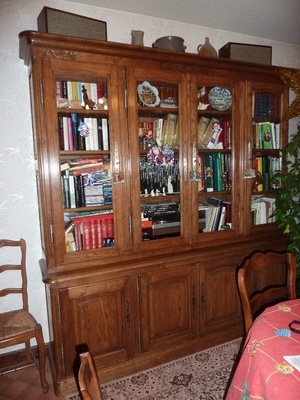 Biblihotèque vitrée