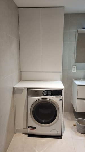 Camouflage dans la salle de bain