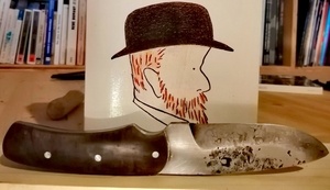 Couteau trappeur forgé