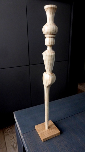 Statuette porteuse d'eau en tournage multiaxes