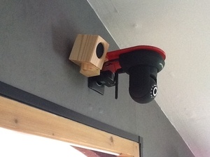 Mini enceinte pour camera